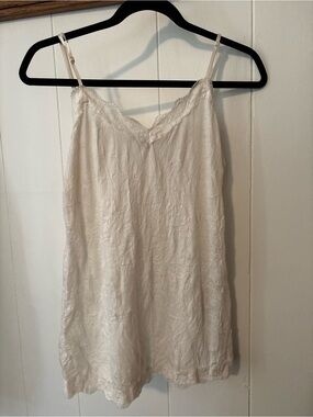 Women's Lace-Trim Camisole Slip - White